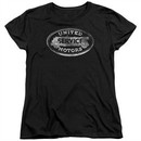 AC Delco Womens Shirt United Motors Service Black T-Shirt