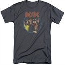 ACDC Shirt Highway To Hell Charcoal Tall T-Shirt