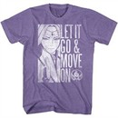 Ace Attorney Shirt Elsa Let it go and Move On Heather Purple T-Shirt