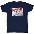 Ace Ventura Shirt Business Adult Navy Tee T-Shirt