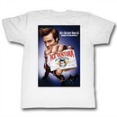 Ace Ventura Shirt Color Poster Adult White Tee T-Shirt