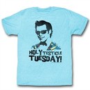 Ace Ventura Shirt Tuesday Adult Light Blue Tee T-Shirt