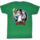 Ace Ventura Shirt Wisconsin Adult Kelly Green Tee T-Shirt