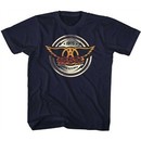 Aerosmith Kids Shirt Boston 1975 Black T-Shirt