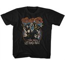 Aerosmith Kids Shirt Let Rock Rule Tour 2014 Black T-Shirt