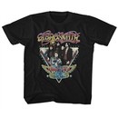 Aerosmith Kids Shirt World Tour Black T-Shirt