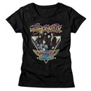 Aerosmith Shirt Juniors World Tour Black T-Shirt