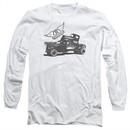 Aerosmith Shirt Pump Long Sleeve White Tee T-Shirt
