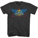 Aerosmith Shirt Triangle Band Logo Black T-Shirt