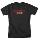Aerosmith Shirt Winged Logo Adult Black Tee T-Shirt