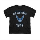 Air Force Shirt Kids Property Of Black T-Shirt