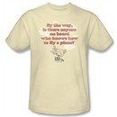 Airplane Shirt Fly Adult Cream Tee T-Shirt