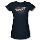 Airplane Shirt Juniors Dont Call Me Shirley Navy Tee T-Shirt