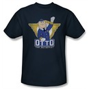 Airplane Shirt Otto Adult Navy Tee T-Shirt