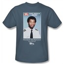Airplane Shirt Roger Murdock Adult Slate Tee T-Shirt