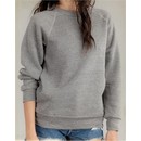 Alternative Apparel Ladies Raglan Sweatshirt Champ Eco Grey Shirt
