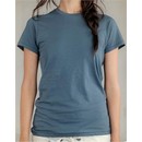 Alternative Apparel Ladies T-shirt Organic Crew Earth Ocean Tee Shirt