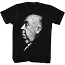 Alfred Hitchcock Shirt Photo Black T-Shirt
