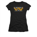 Alien Shirt Juniors Weyland Corp Black T-Shirt