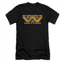 Alien Shirt Slim Fit Weyland Corp Black T-Shirt