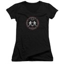 American Horror Story Juniors V Neck Shirt Coven Minotaur Sigil Black T-Shirt