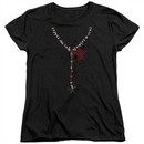American Horror Story Womens Shirt Necklace Black T-Shirt