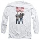 American Pickers Long Sleeve Shirt Mike And Frank White Tee T-Shirt