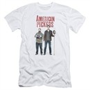 American Pickers Slim Fit Shirt Mike And Frank White T-Shirt