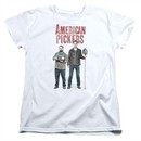 American Pickers Womens Shirt Mike And Frank White T-Shirt