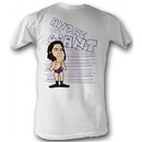 Andre The Giant T-Shirt Wrestling Big Purp White Adult Tee Shirt