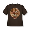 Andy Griffith Shirt Boys Club Brown Kids Shirt Youth Tee T-Shirt