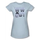 Andy Griffith Show Juniors Shirt WWAD Light Blue T-shirt Tee