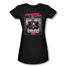 Animal House Juniors T-shirt Movie Ramming Speed Black Tee Shirt