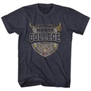 Animal House Shirt College Crest Charcoal T-Shirt