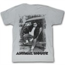 Animal House T-shirt Movie Bluto Car Adult Grey Tee Shirt