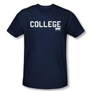 Animal House T-shirt Movie College Navy Blue Adult Slim Fit Tee Shirt