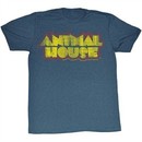 Animal House T-shirt Movie House Fever Adult Blue Tee Shirt