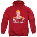 Aquaman Hoodie Swim Sign Red Sweatshirt Hoody