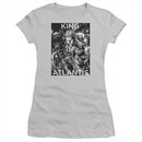 Aquaman Juniors Shirt King Of Atlantis Silver T-Shirt