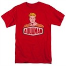Aquaman Shirt Sign Red T-Shirt