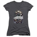 Archer & Armstrong Juniors V Neck Shirt Dropping In Charcoal T-Shirt