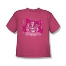 Archie Shirt Kids Kitty Band Hot Pink T-Shirt