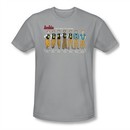 Archie Shirt Slim Fit Timeline Silver T-Shirt