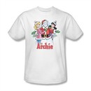 Archie Shirt Snowman Fall White T-Shirt