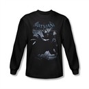 Arkham Origins Shirt Out Of The Shadows Long Sleeve Black Tee T-Shirt