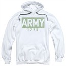 Army Hoodie 1775 White Sweatshirt Hoody