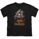Army Of Darkness Kids Shirt Bloody Poster Black T-Shirt