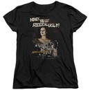 Army Of Darkness Womens Shirt Reeeal Ugly! Black T-Shirt