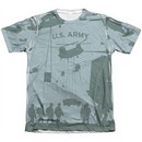 Army Shirt Airborne Poly/Cotton Sublimation T-Shirt