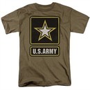 Army Shirt Big Logo Safari Green Tee T-Shirt